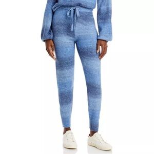 Aqua Womens Blue Wool Blend Periwinkle Comfy Jogger Pants Loungewear Size XL